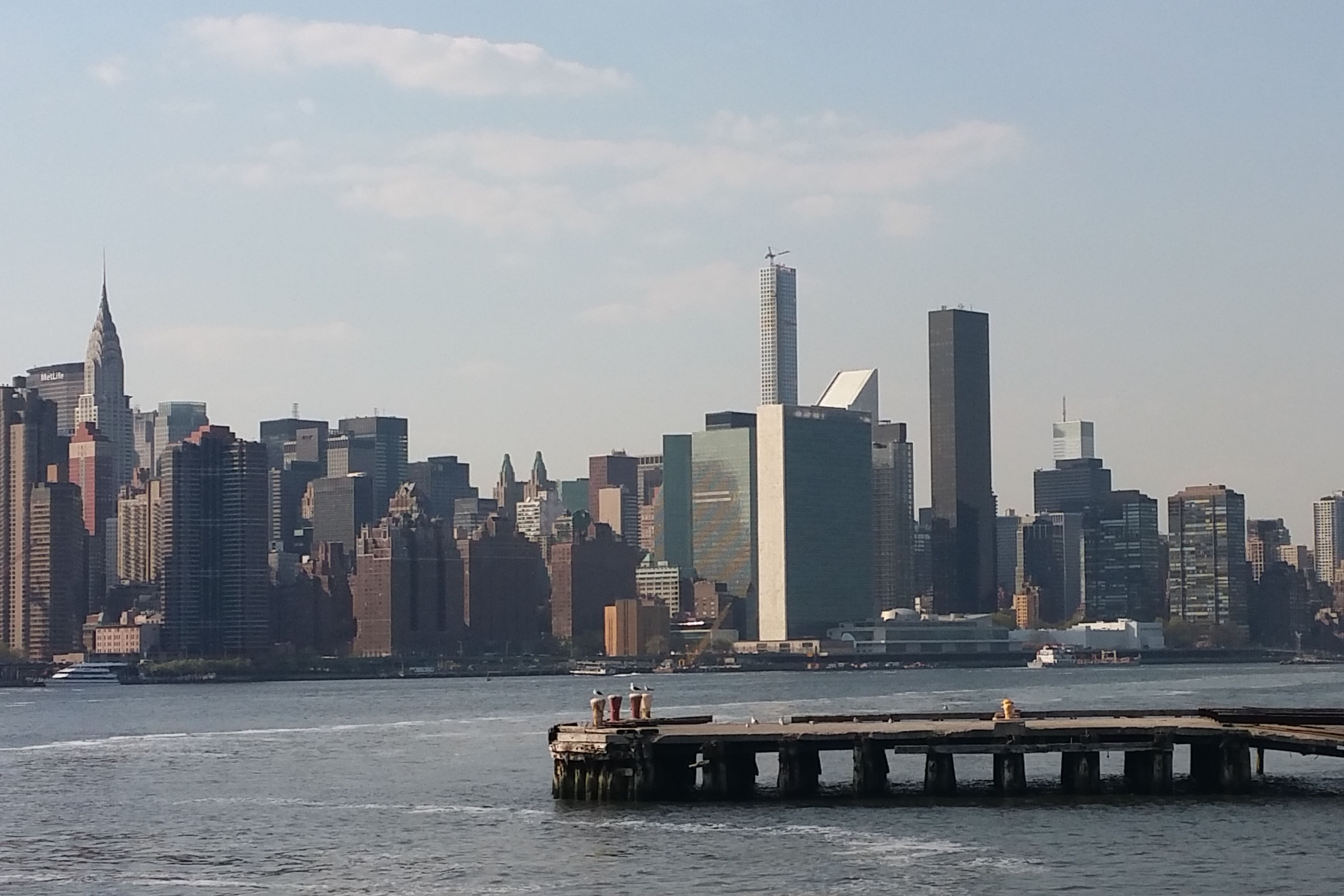 Blick auf New York