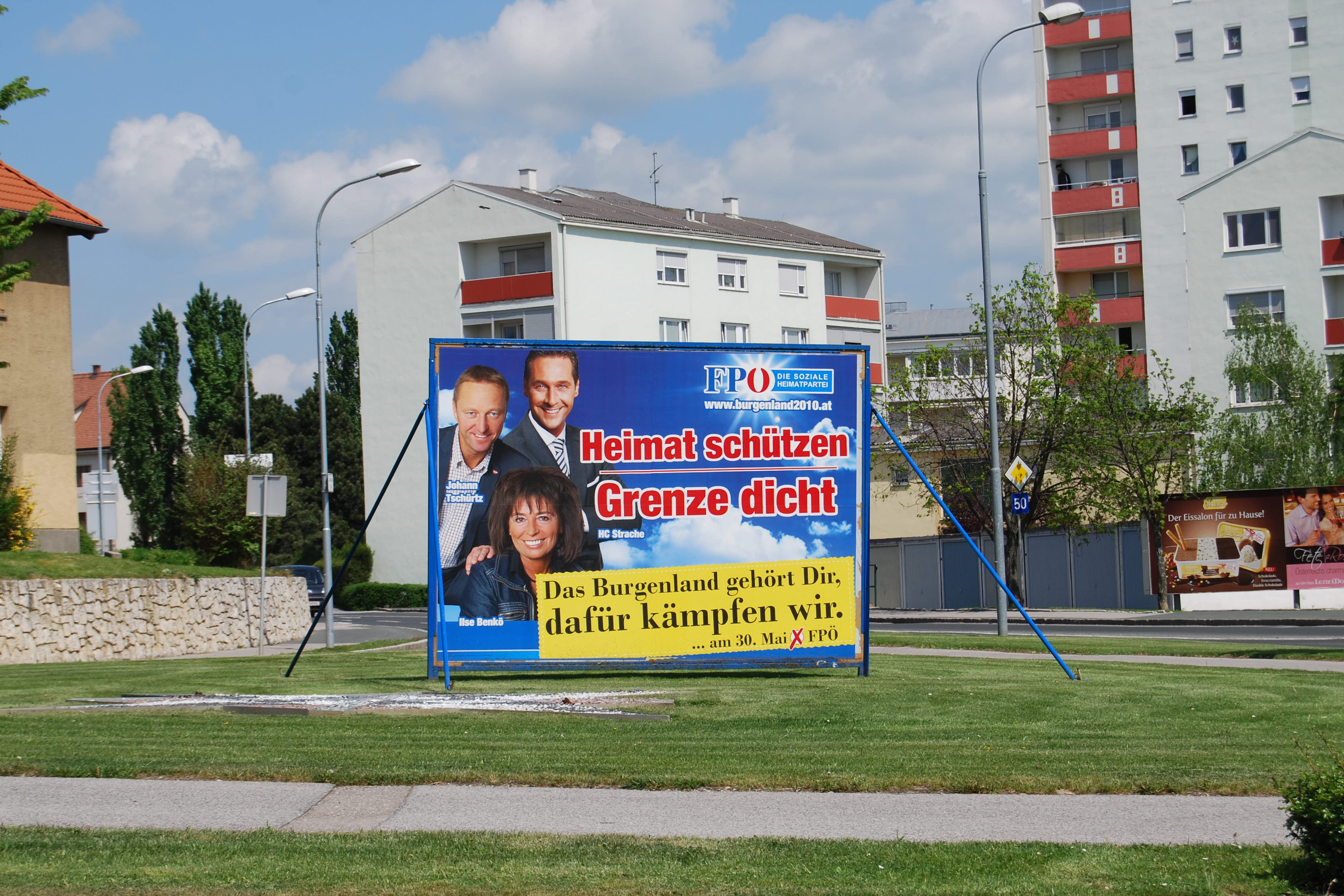 FPÖ Wahlkampf im Burgenland