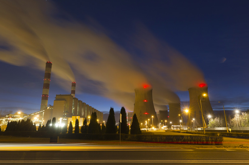 Europas größtes Braunkohlekraftwerk, Bełchatów in Polen Europas größtes Braunkohlekraftwerk, Bełchatów in Polen