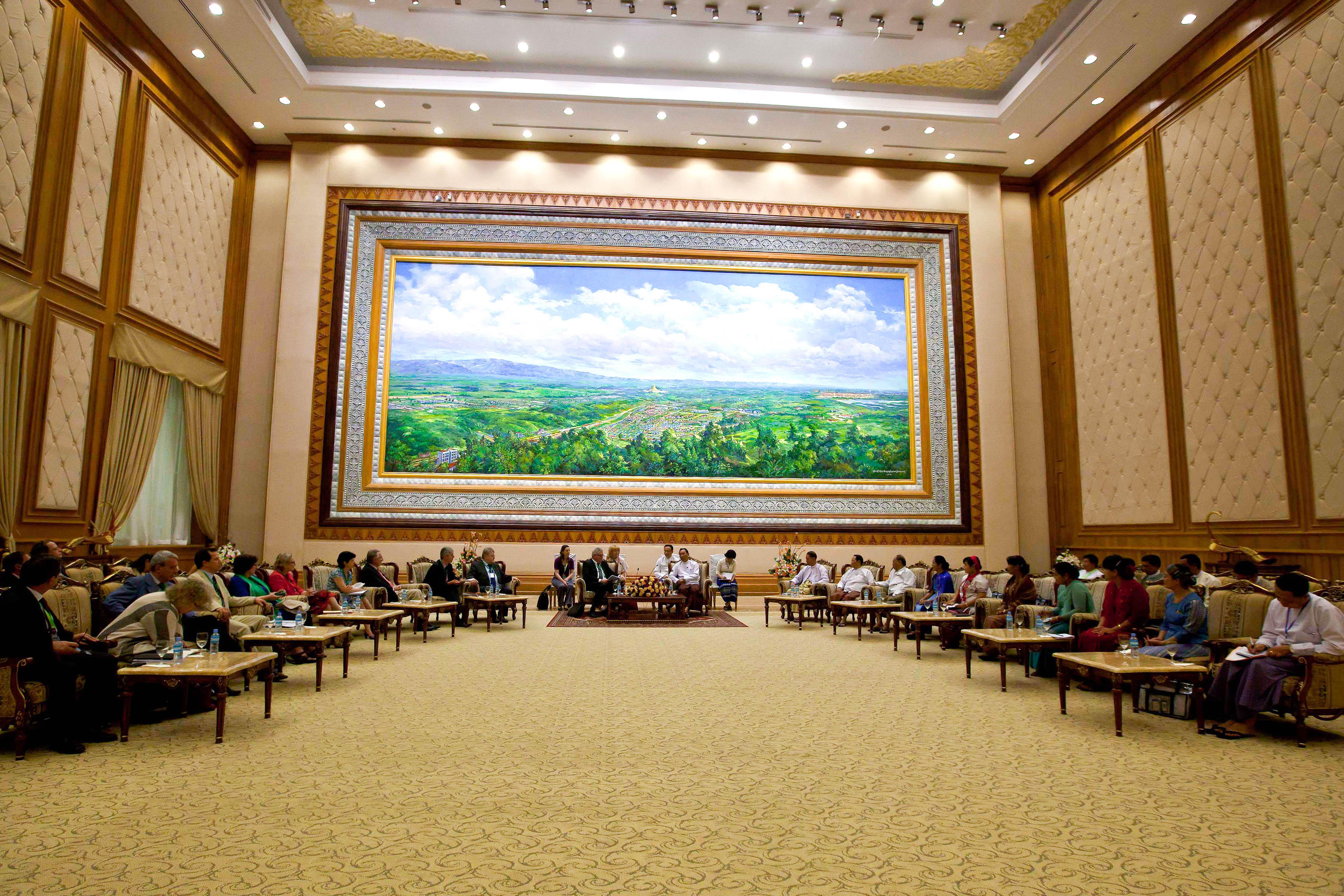 Myanmar's Lower House Myanmar's Lower House