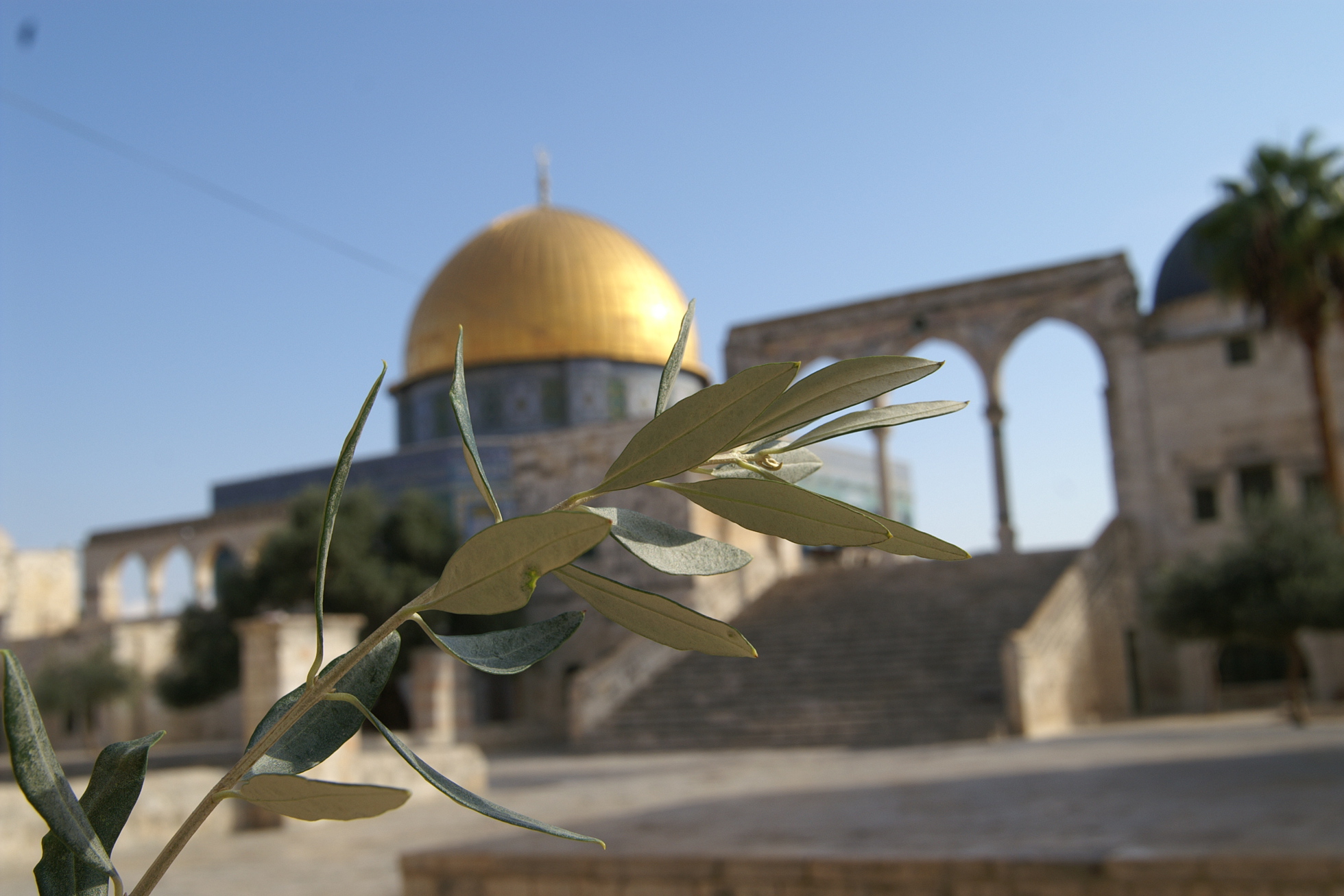 Der Auslöser des derzeitgen Konflikts: Haram al-Sharif (Das edle Heiligtum), wie der Tempelberg im Arabischen heißt