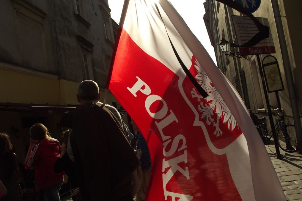 W drodze na Wawel Zdjęcie zrobione podczas trzeciej rocznicy pogrzebu Lecha i Marii Kaczyńskich w Krakowie.