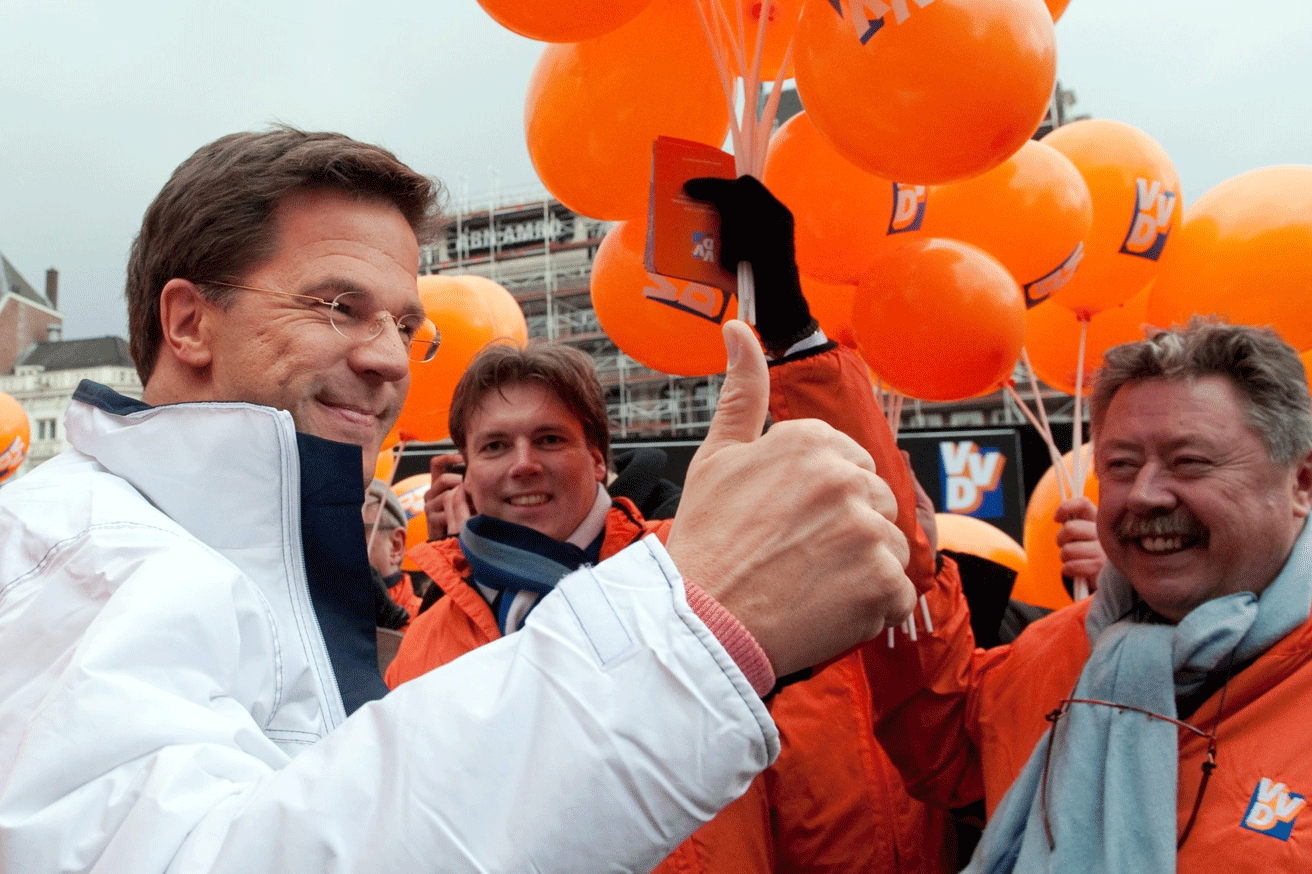 Mark Rutte op de Dam
