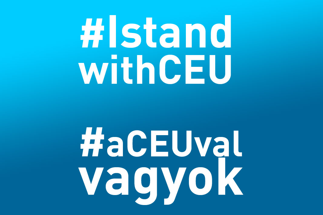 I stand with CEU I stand with CEU