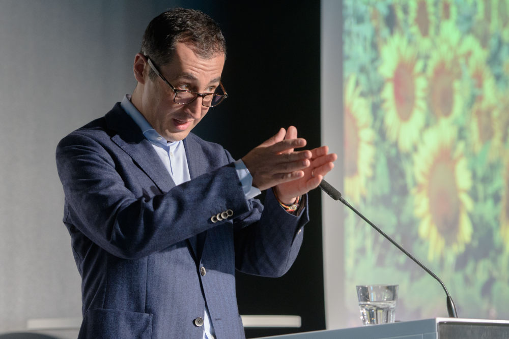 Cem Özdemir Cem Özdemir am 23. Juni 2017 in der Heinrich-Böll-Stiftung
