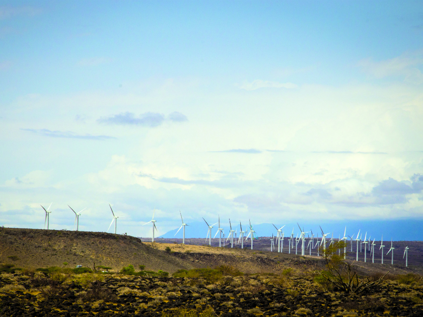 Section of the Lake Turkana Wind Power Project. Section of the Lake Turkana Wind Power Project