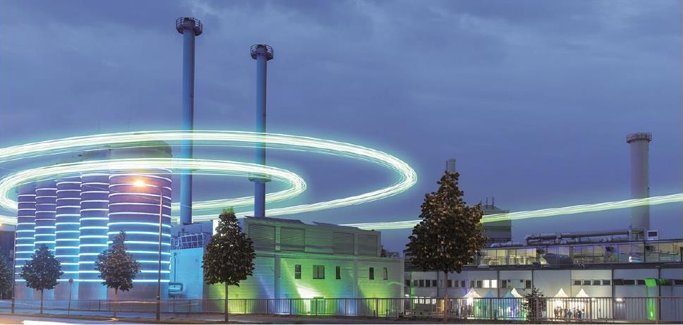 Wärmekraftwerk in Adlershof Wärmekraftwerk in Adlershof