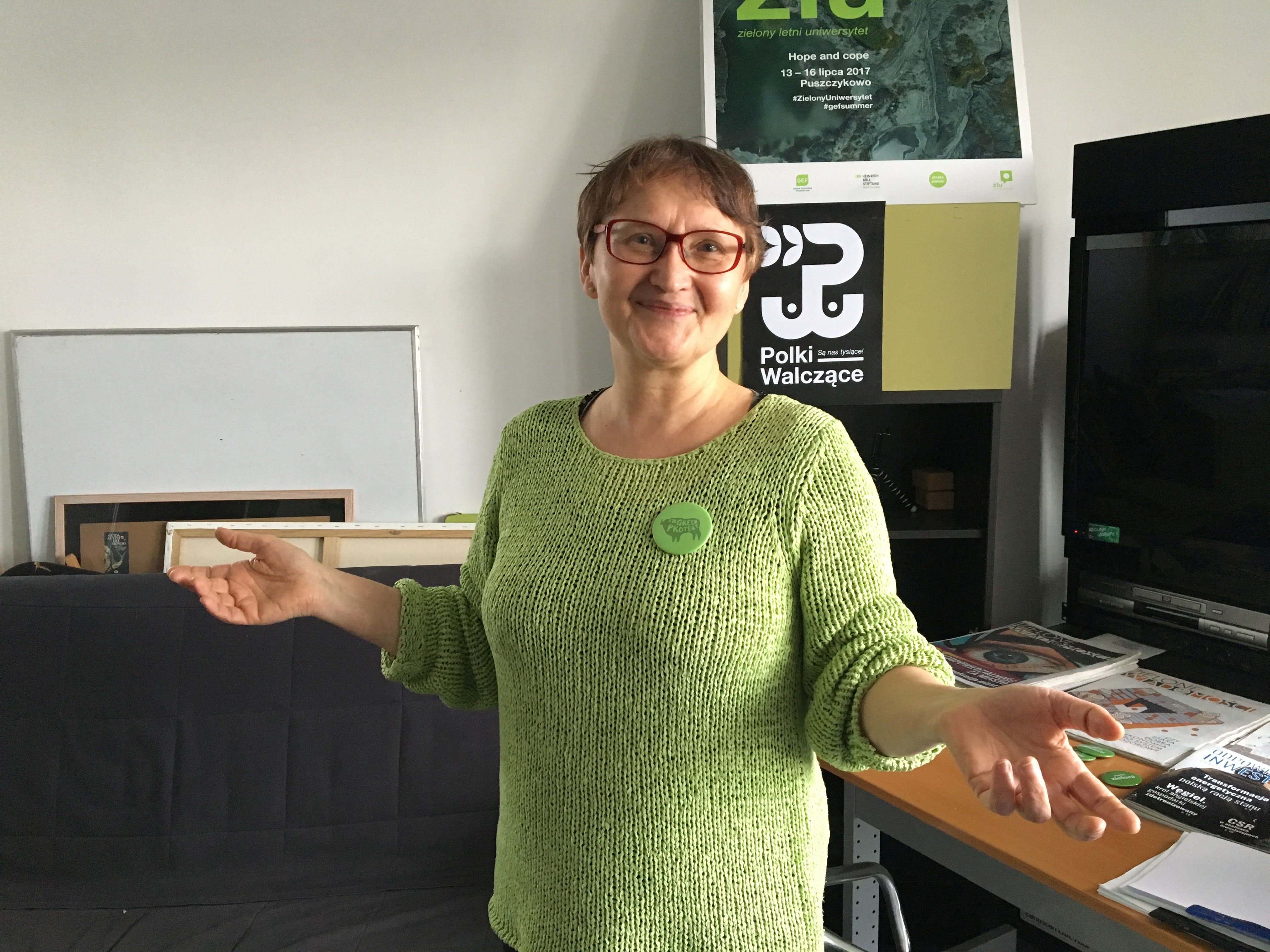 Ewa Sufin-Jaqcuemart Ewa Sufin-Jaqcuemart in ihrem Büro