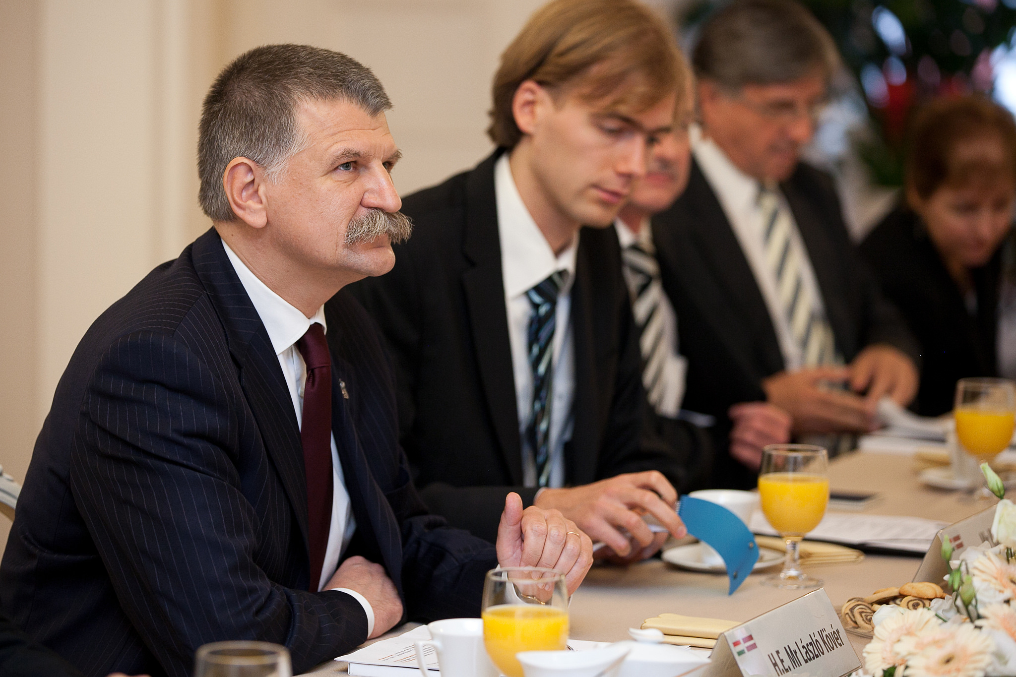 László Kövér, speaker of the National Assembly of Hungary László Kövér