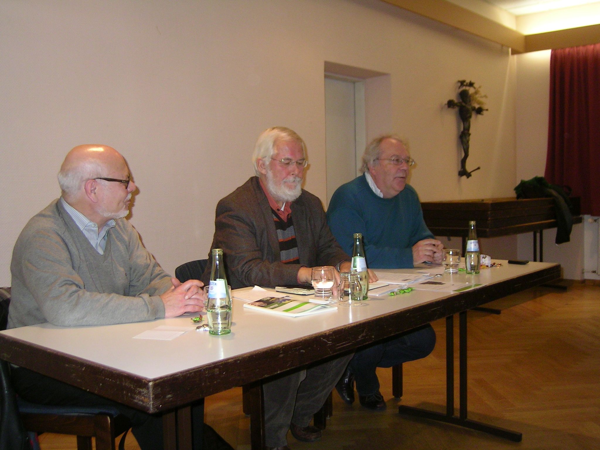 Roland Vogt bei einem Zeitzeugengespräch