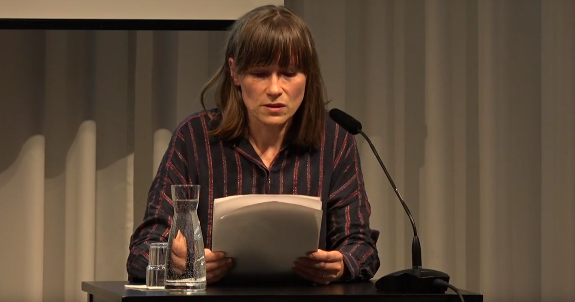 Heike Geißler in der Heinrich-Böll-Stiftung