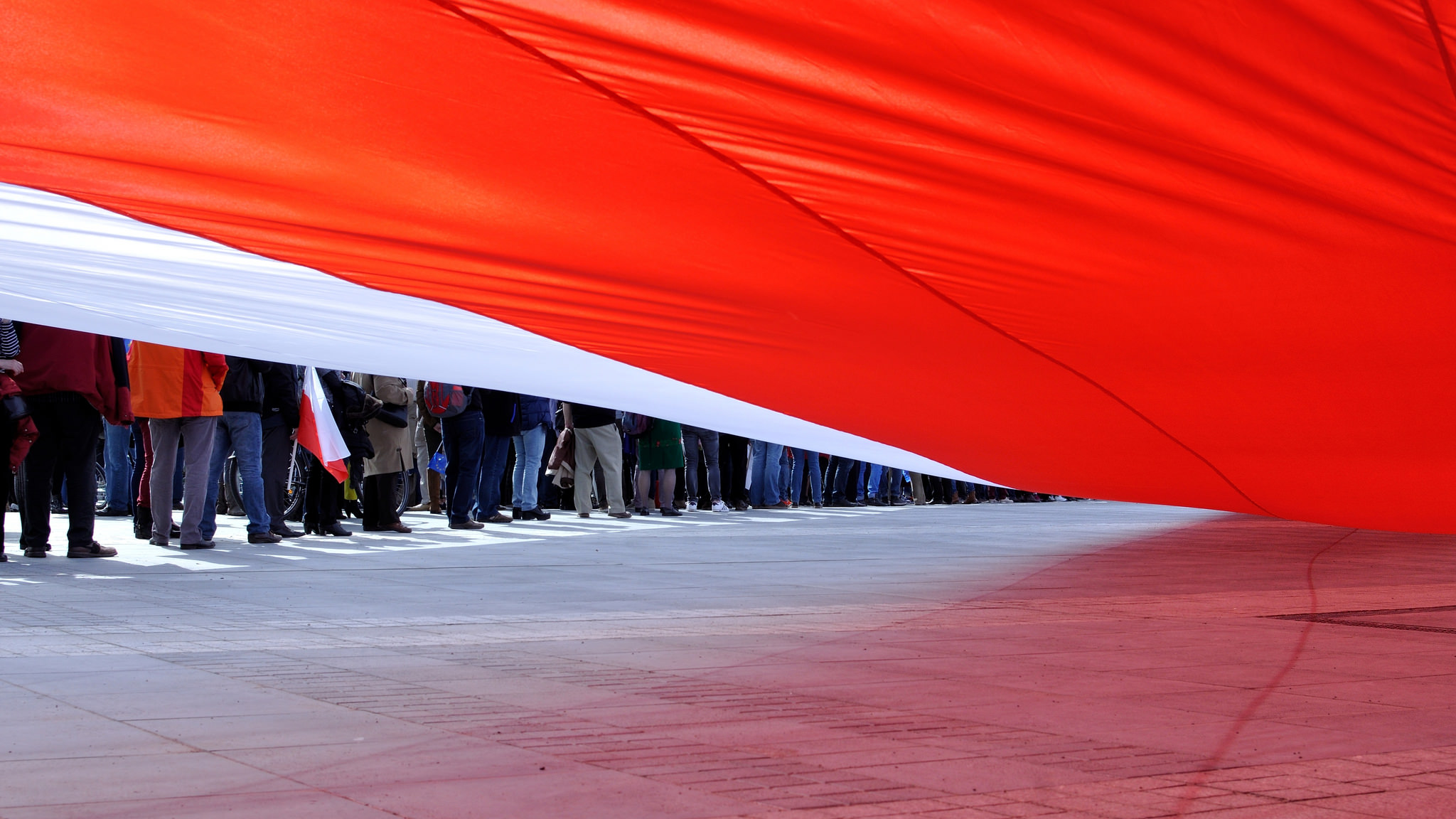 Demonstration in Wrocław