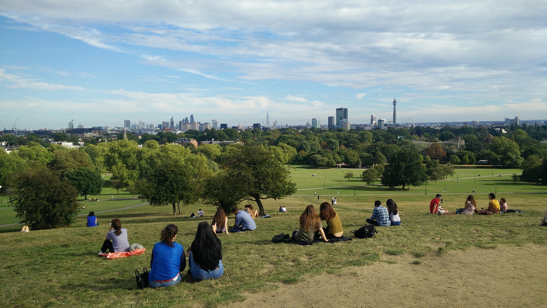 Die Brexit-Generation Die Brexit-Generation: Foto von einem Park in London