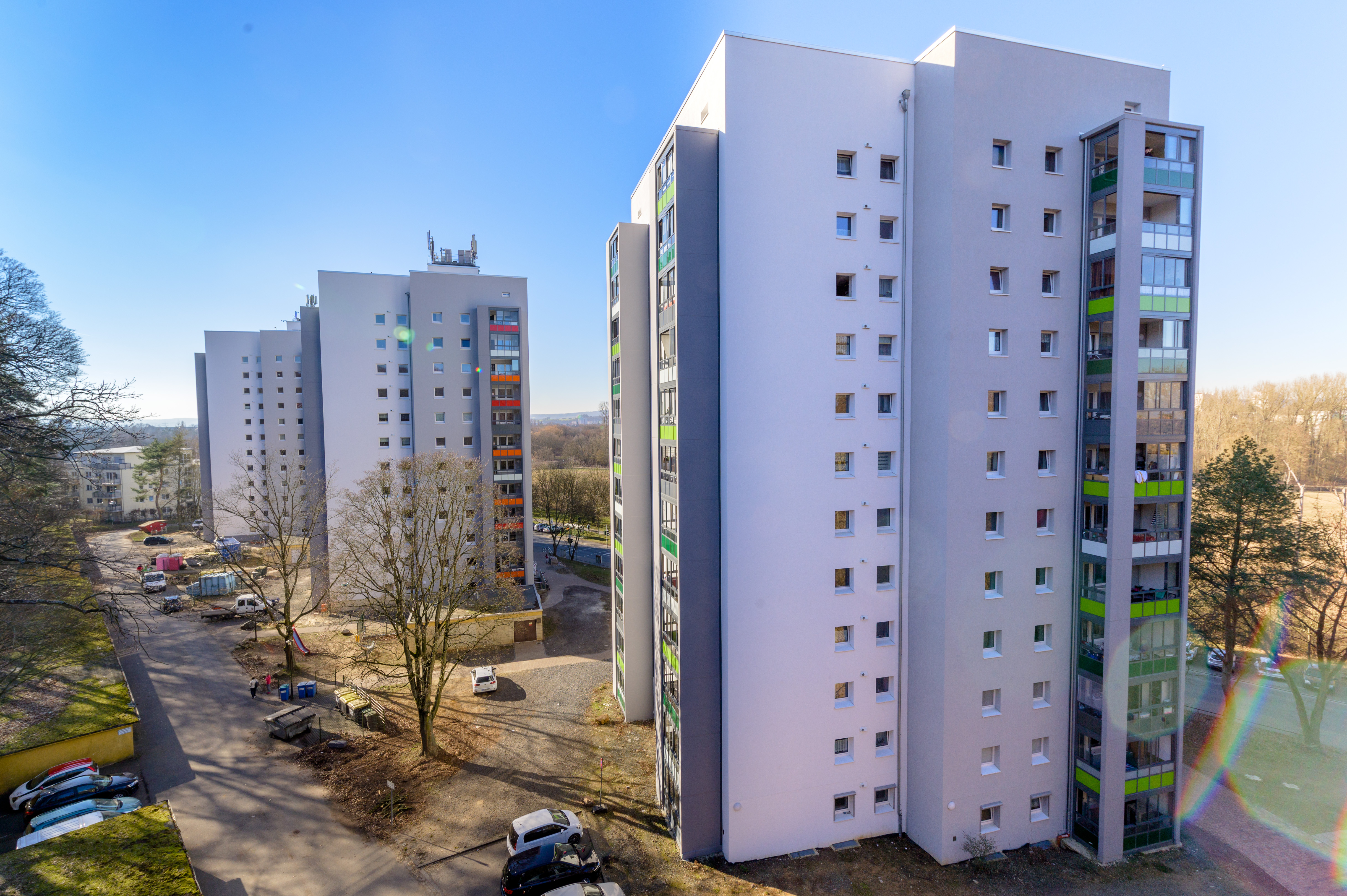 Wohnbau Giessen Passiv Hochhaus Mit Fairer Miete Heinrich Boll