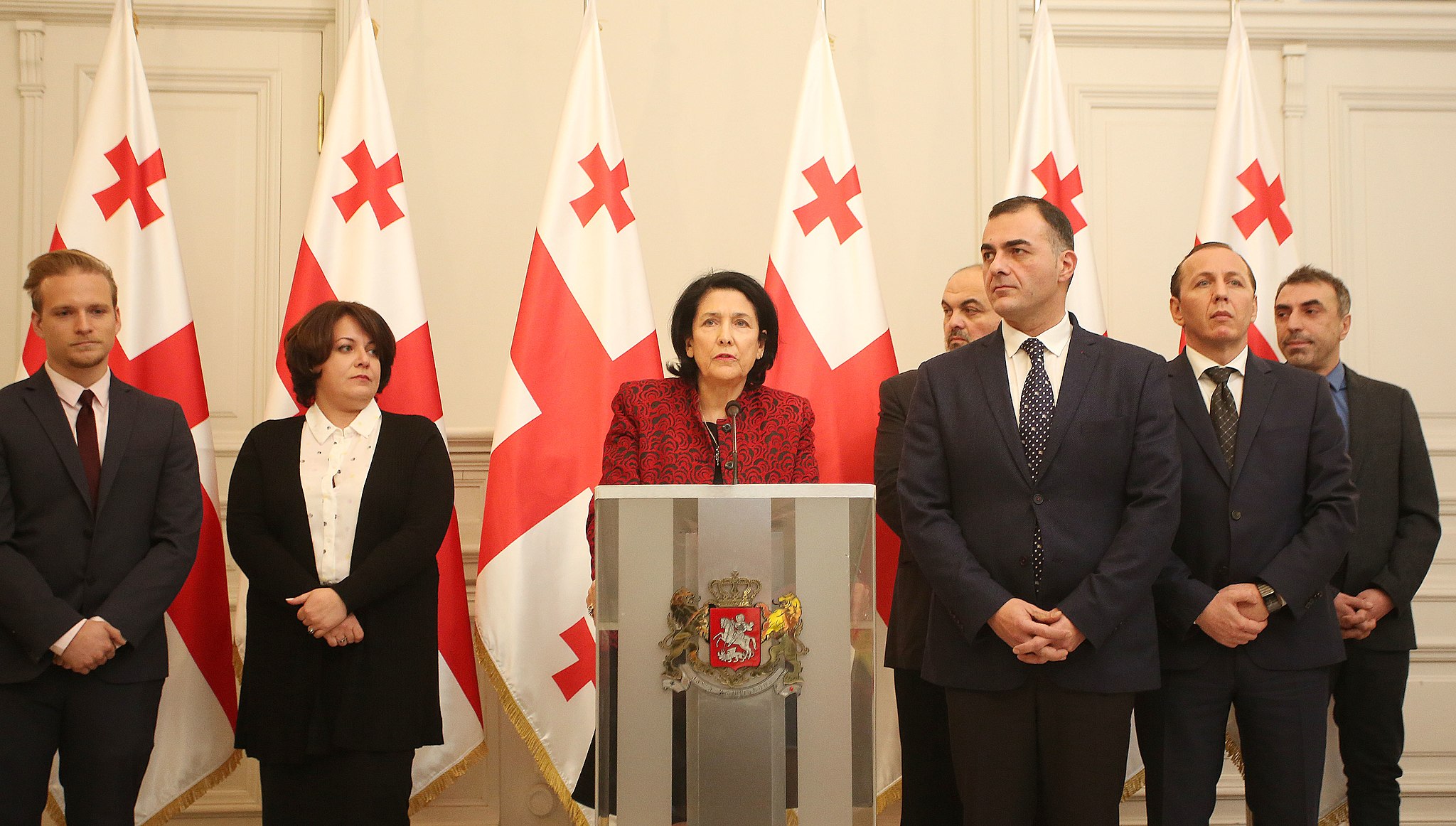 Des Löwen Kind Die erste Präsidentin Salome Surabischwili