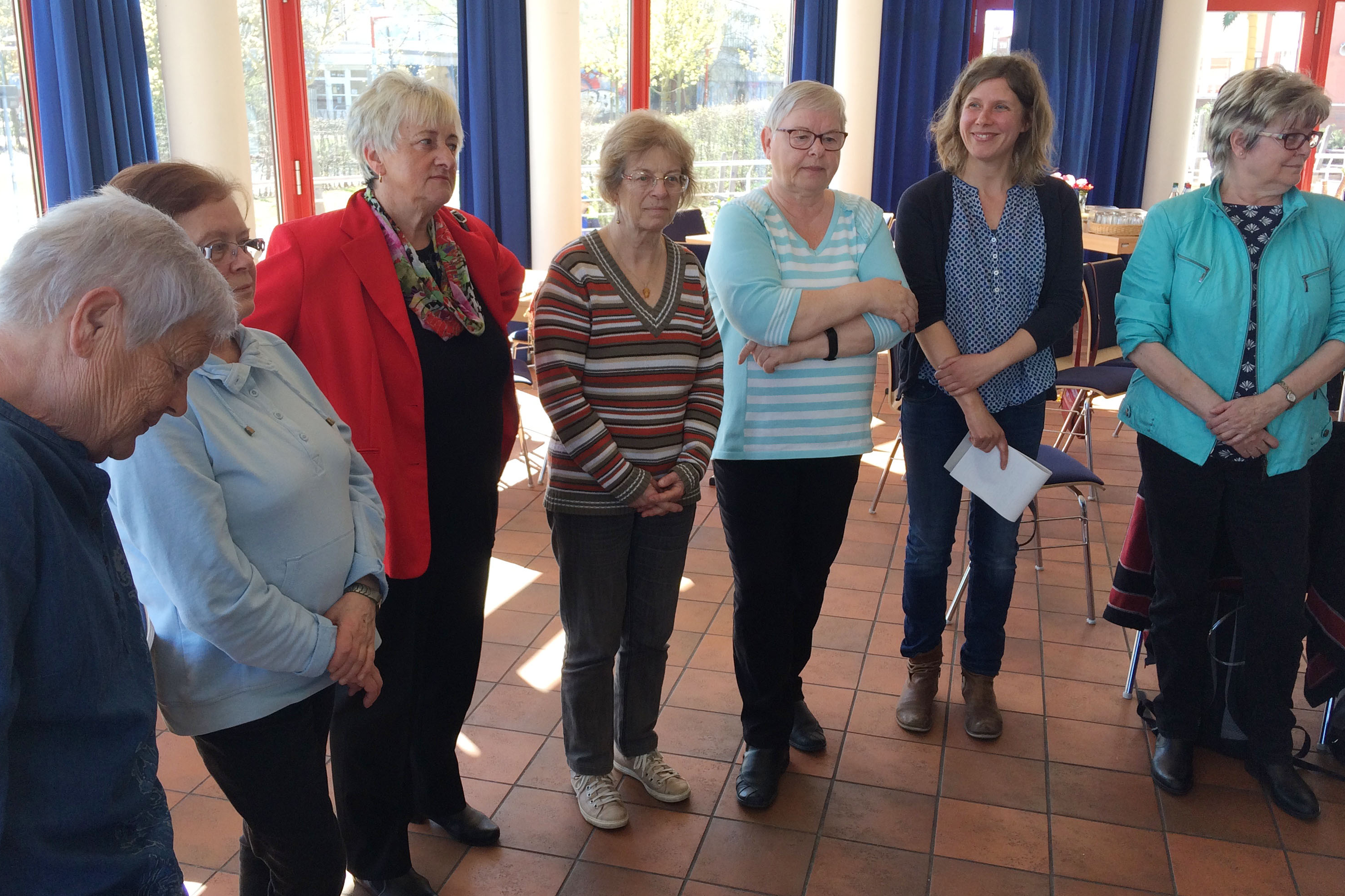 Teilnehmerinnen beim Erzählcafé in Rostock Teilnehmerinnen beim Erzählcafé in Rostock