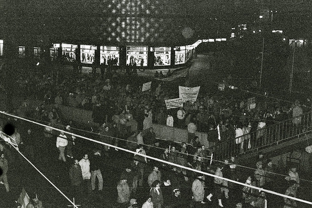 Montagsdemo Leipzig 8. Januar 1990 Montagsdemo Leipzig 8. Januar 1990