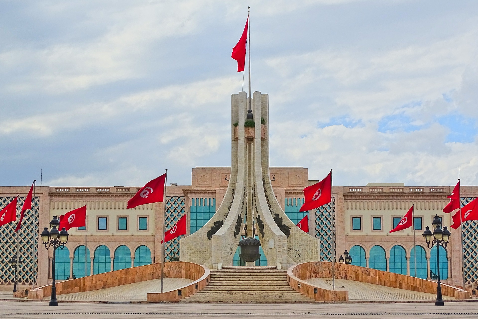Denkmal der Unabhängigkeit Place de la Kasbah in Tunis